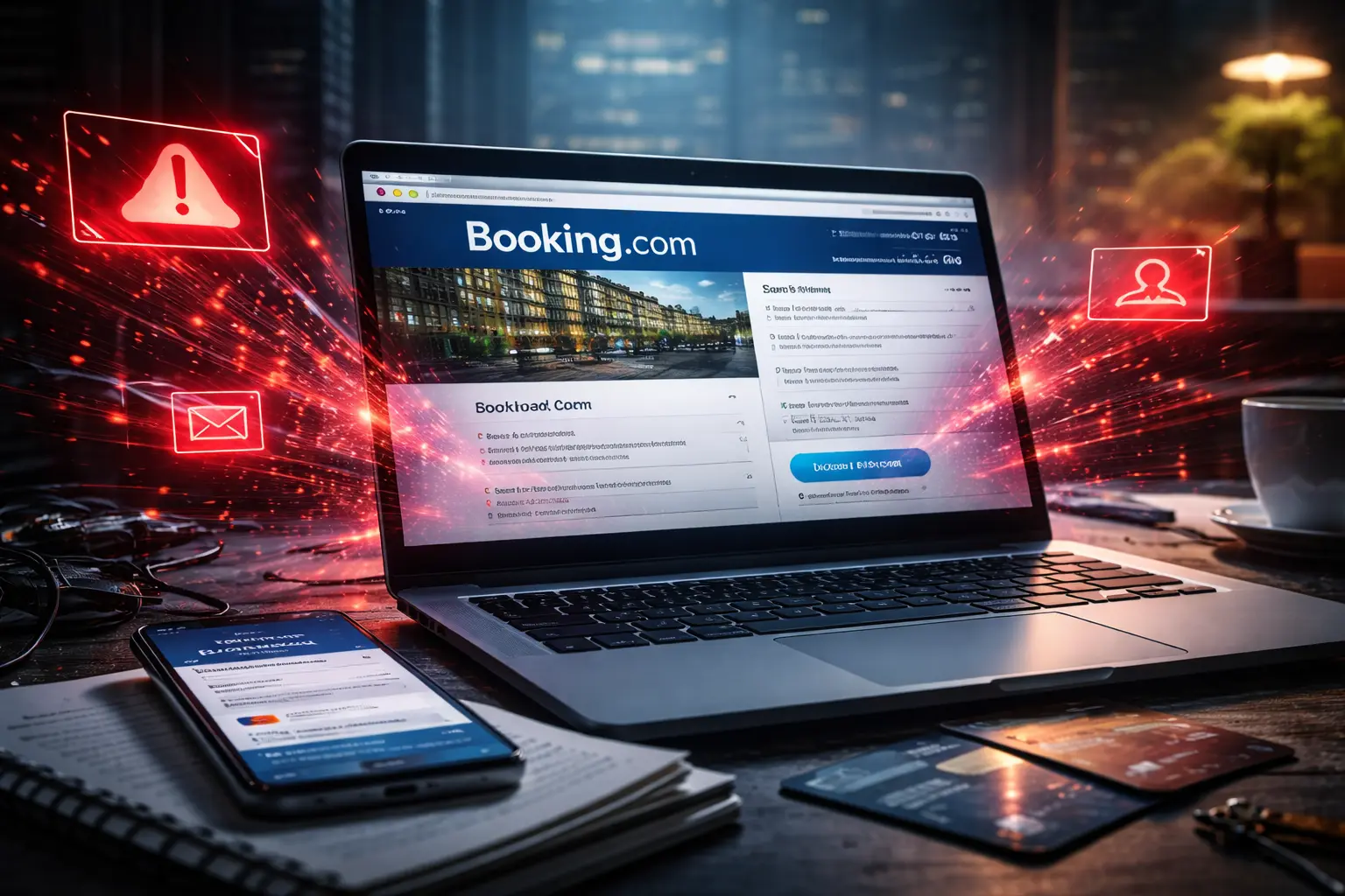 Booking.com-dataintrång exponerar resedata i nätfiskeattacker
