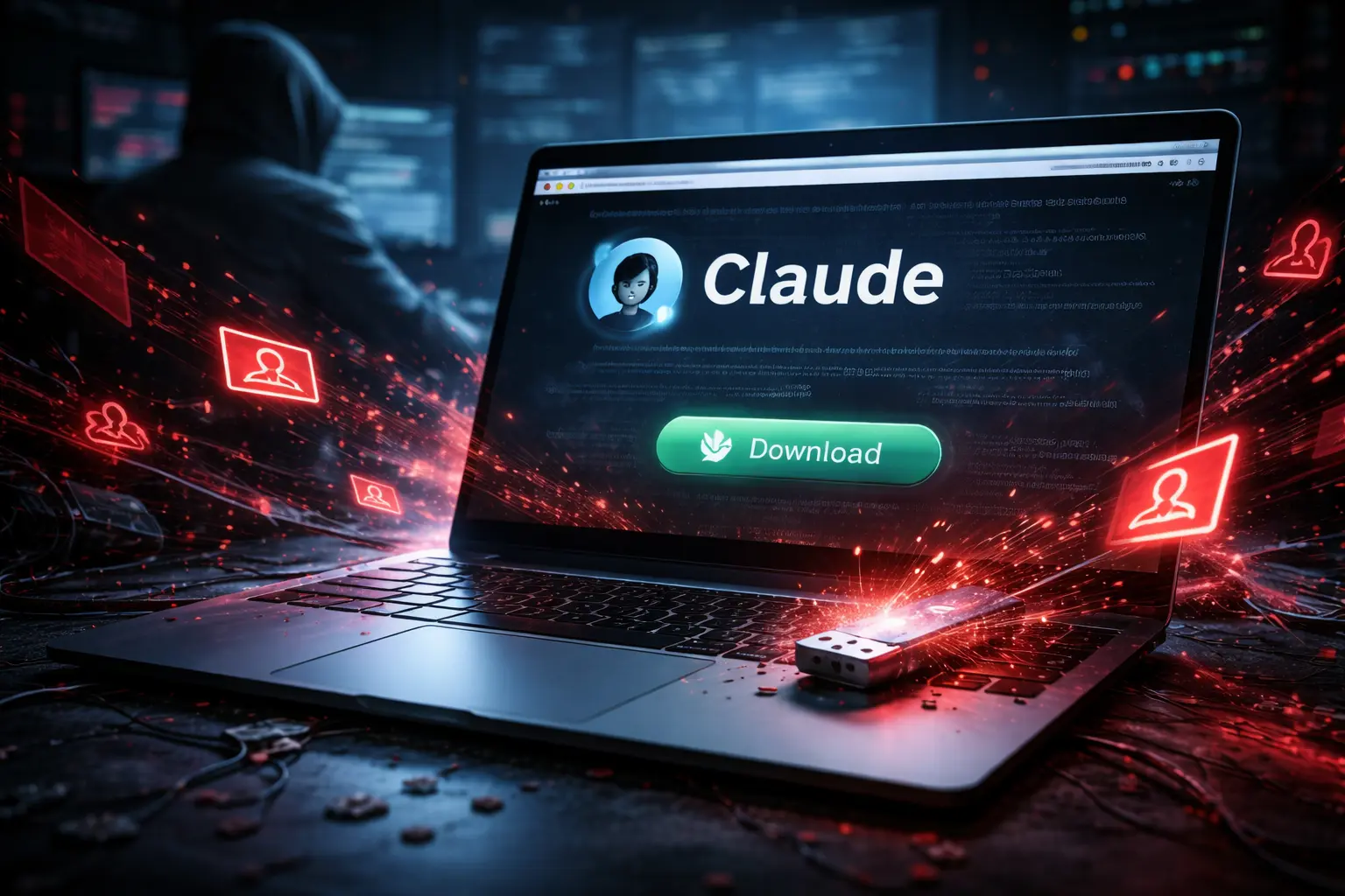 Fake Claude website malware spreads through AI phishing campaign