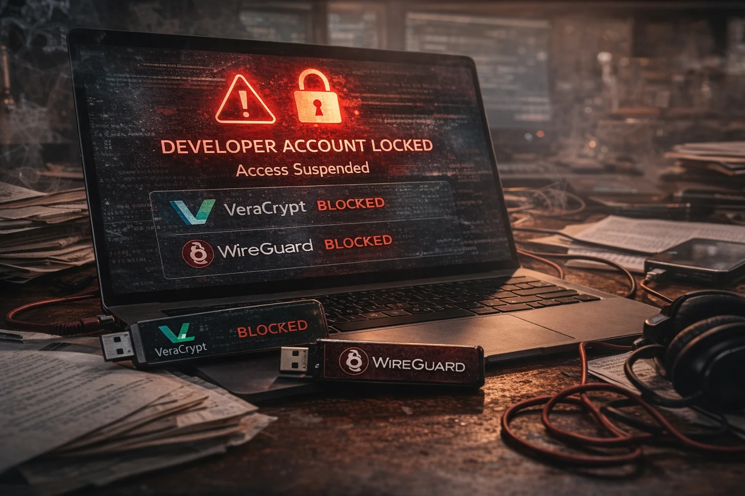 Microsoft-Entwicklerkontosperre blockiert VeraCrypt und WireGuard