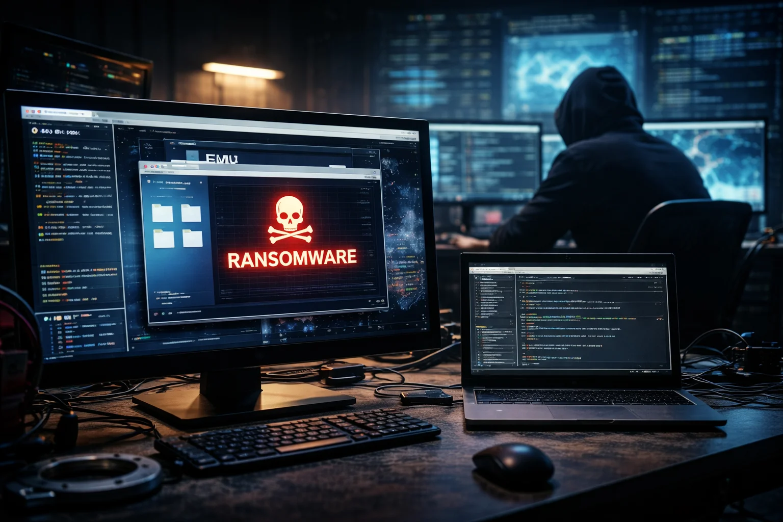 PayoutsKing Ransomware QEMU Bypasses Endpoint Detection