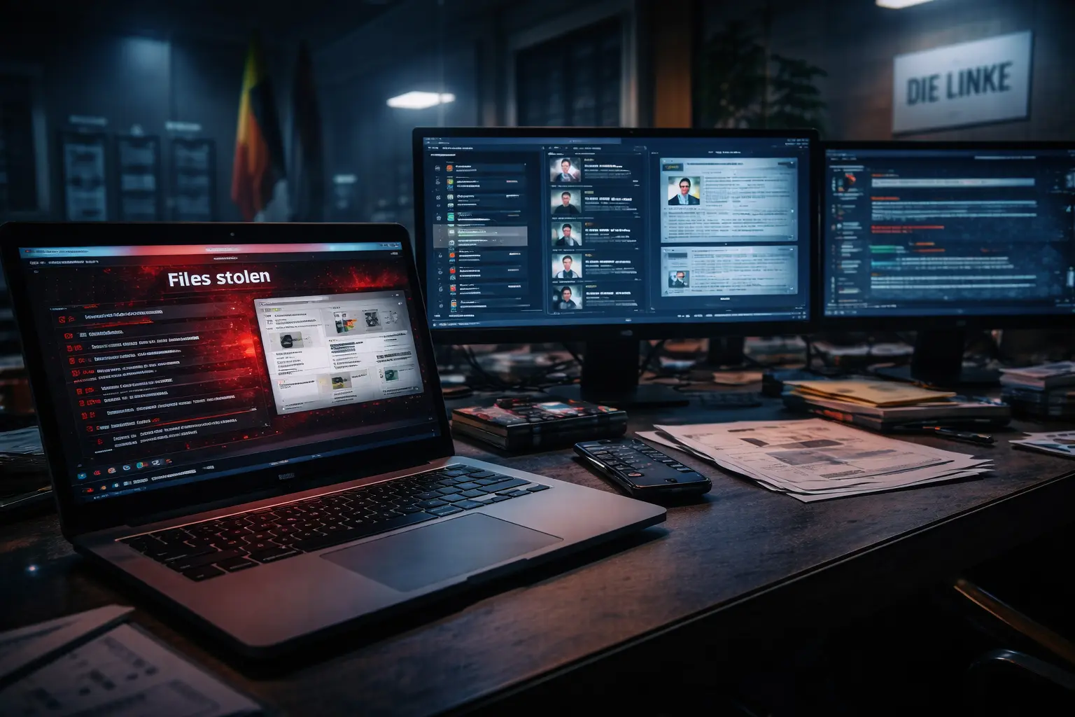 Qilin Die Linke Attack Exposes Party Data