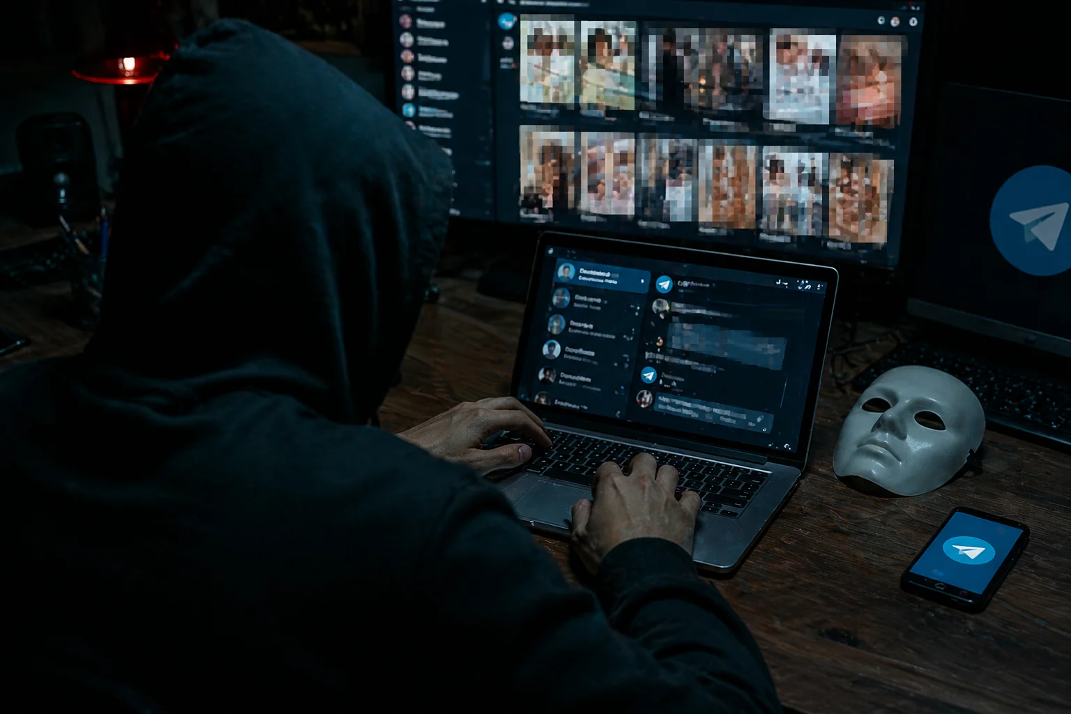 Telegram cybercrime Korea revealed in bakjebang abuse network