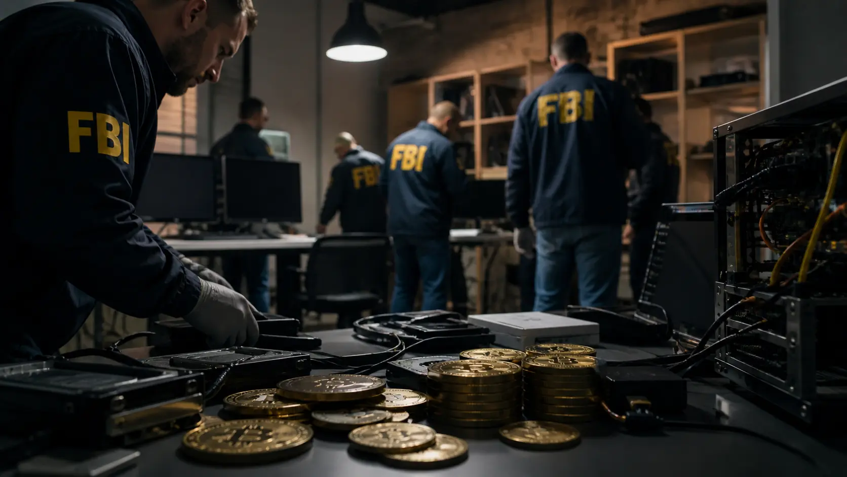 FBI Crypto Scam Raid Dismantles $562M Fraud Network