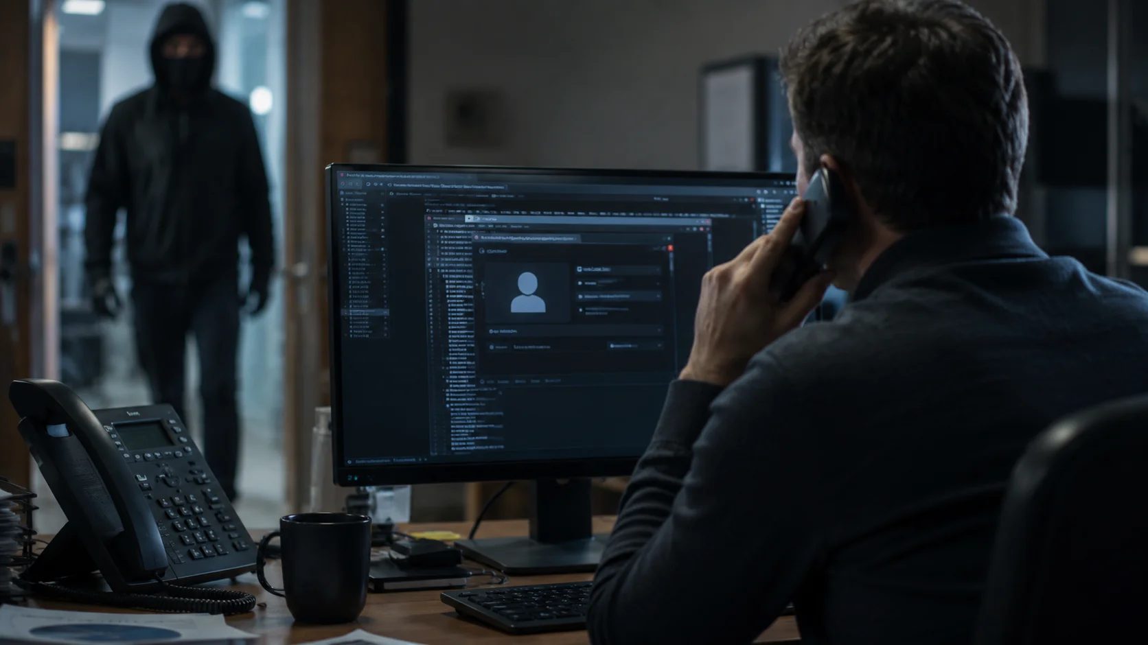 Silent Ransom Group Uses Fake IT Calls and In-Person Tactics