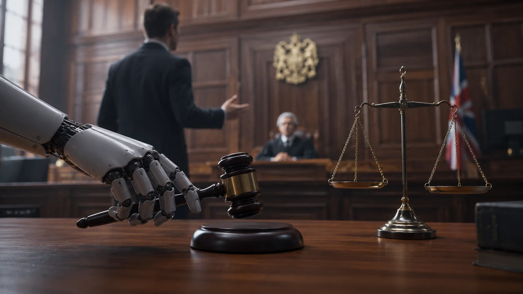 AI-juristbyrå vinner sitt första domstolsmål i England