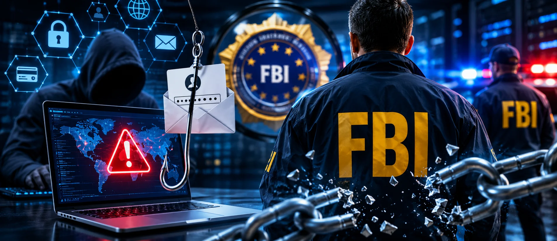 AI-drevet phishingtjeneste stanset i stor FBI-aksjon