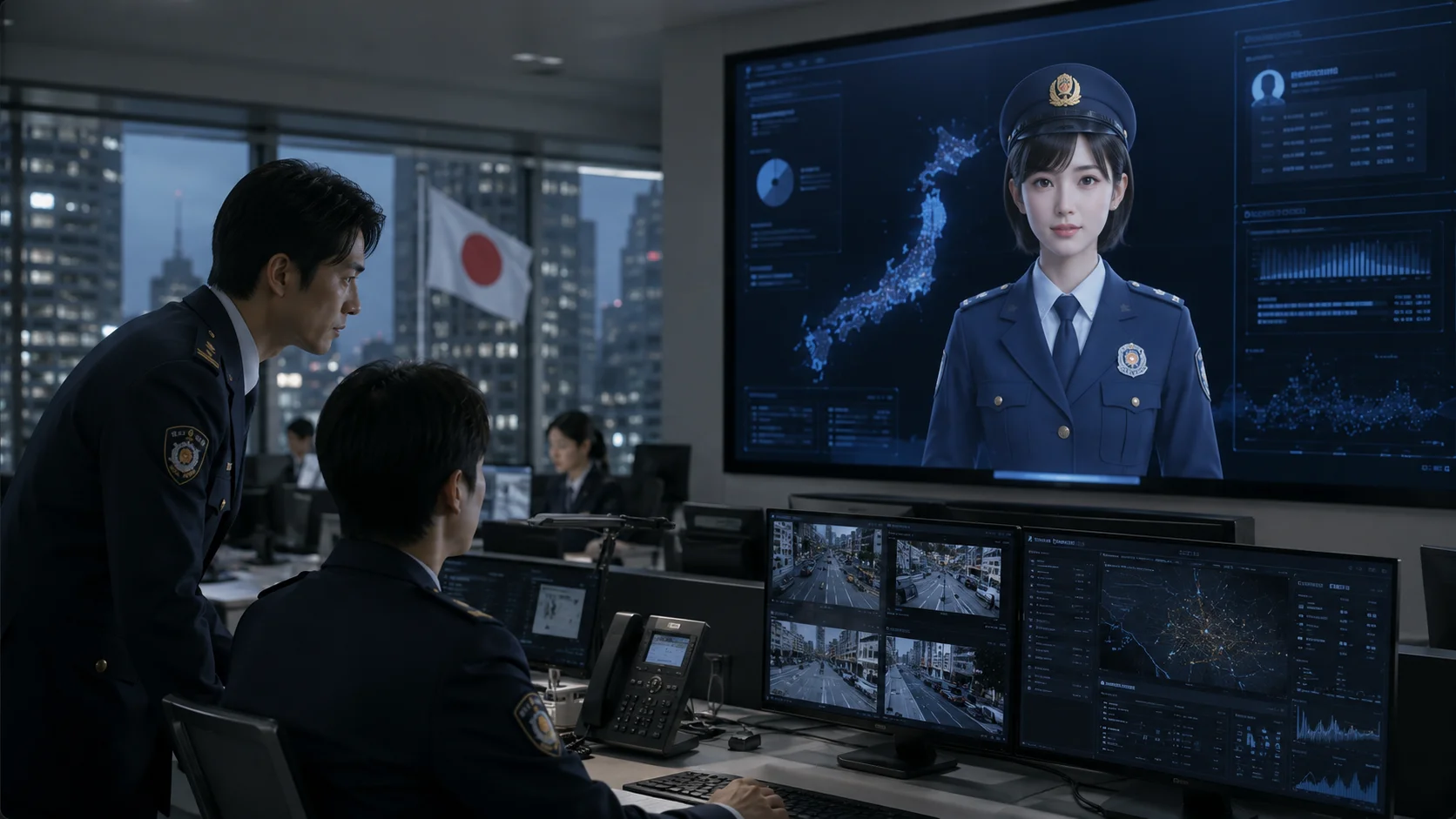 Japan presenterar AI-polischef för att bekämpa växande cyberbrottslighet och nätsbedrägerier