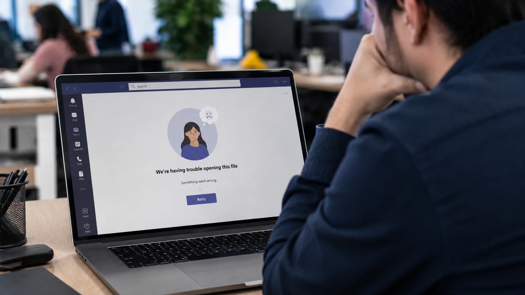 Problemer med filtilgang i Office forstyrrer Teams og nettapper