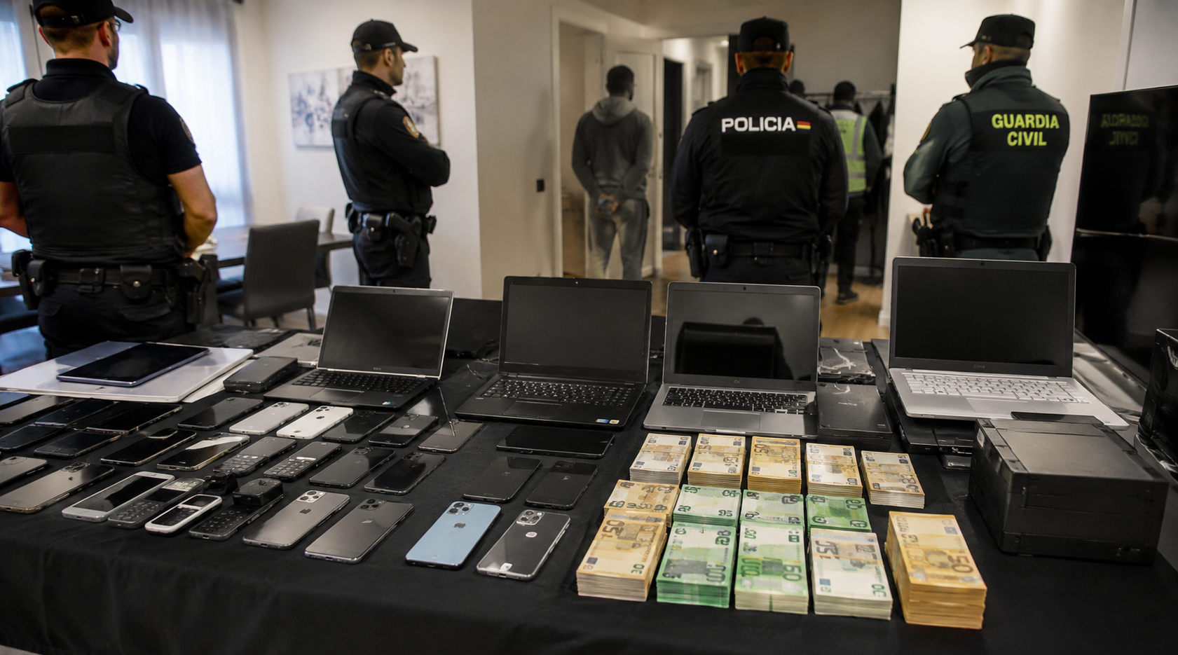 Spain Cybercrime Arrests Dismantle €140 Million Fraud and Money Laundering Network