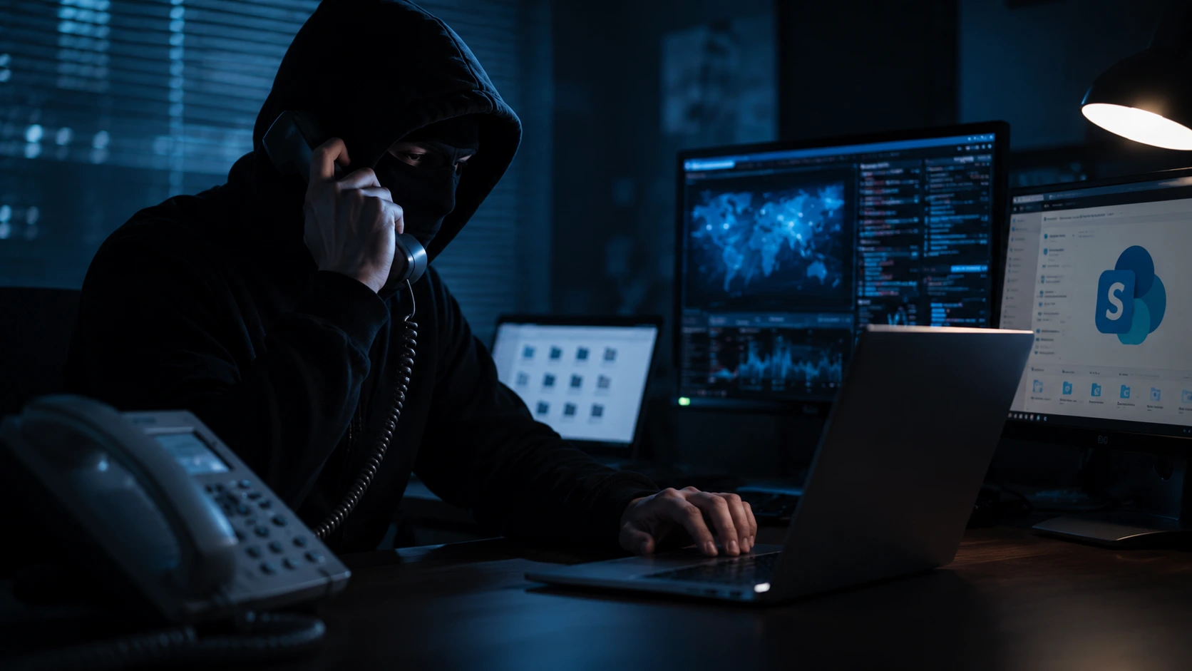 Helix Vishing Group Targets SharePoint Data in New Extortion Campaigns