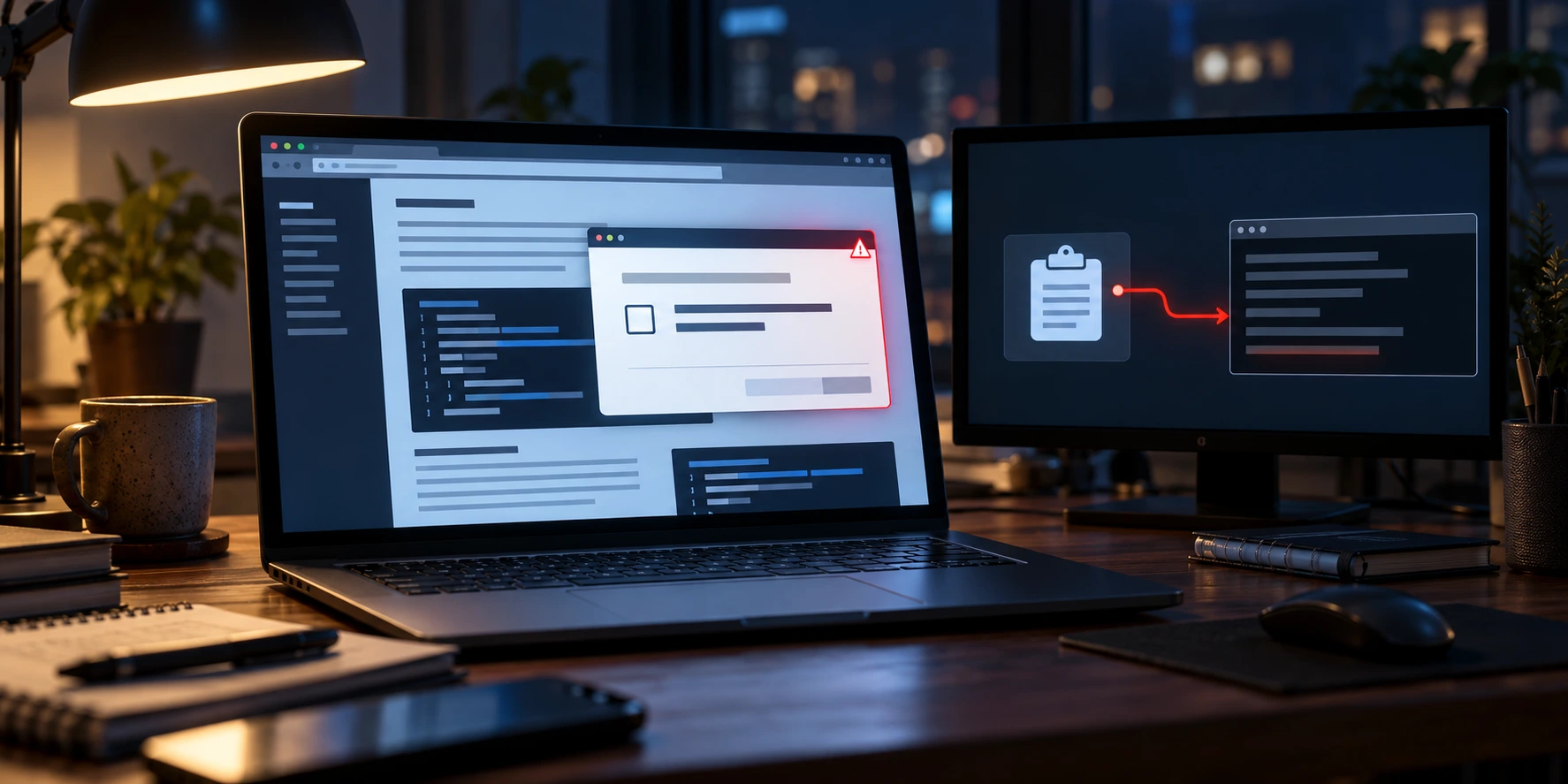 Placeholder-domæne for udviklere bruges til ClickFix-angrebsside